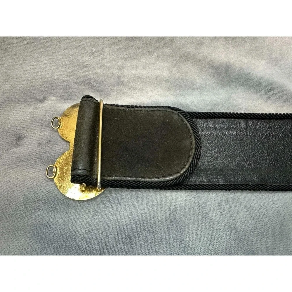 Authentiс Vintage Christian Dior Belt‎ Gold Ornate Baroque Buckle 70-80s